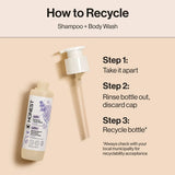 The Honest Company Calm Shampoo + Body Wash - Lavender