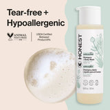 The Honest Company Sensitive Shampoo + Body Wash 18 fl oz + Shampoo + Body Wash Refill 32 fl oz