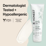 The Honest Company Sensitive Face + Body Lotion Fragrance Free - 8.5 fl oz: Moisturizing, Dye-Free, Paraben-Free, Silicone-Free