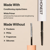 Honest Beauty Extreme Length 2-in-1 Mascara and Lash Primer with Jojoba Esters