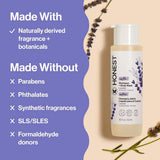 The Honest Company Calm Shampoo + Body Wash Refill, Lavender 32 fl oz + Shampoo + Body Wash 18 fl oz
