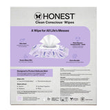 The Honest Company Calm + Cleanse Plant-Based Baby Wipes - Lavender