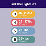 The Honest Company Clean Conscious Disposable Overnight Diapers Cozy Cloud + Star Signs  - (Select Size and Pattern)