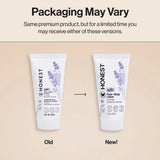The Honest Company Calm Face + Body Lotion - Travel Size - Lavender- 1 fl oz: Moisturizing, Dye-Free, Paraben-Free, Phthalate-Free