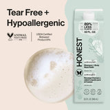 The Honest Company Sensitive Shampoo + Body Wash Refill - Fragrance Free - 32 fl oz: Basic Cleansing, All Hair Types, 2-In-1 Liquid