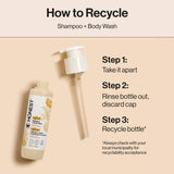 The Honest Company Refresh Shampoo + Body Wash - Citrus Vanilla