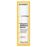 Honest Beauty Vitamin C Radiance Serum with Hyaluronic Acid - 1 fl oz: Skin Tone Improvement, Brightening, Anti-Aging, Hydrating