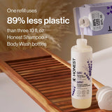 The Honest Company Calm Shampoo + Body Wash Refill, Lavender 32 fl oz + Shampoo + Body Wash 18 fl oz