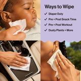 The Honest Company Calm + Cleanse Plant-Based Baby Wipes - Lavender