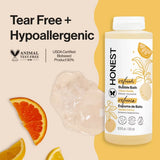 The Honest Company Refresh Bubble Bath - Citrus Vanilla - 12 fl oz: Sensitive Skin, Gel, Paraben-Free, Squeeze Bottle