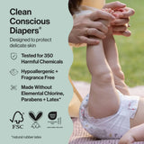 The Honest Company Clean Conscious Disposable Diapers Winter Wags & Adorably A-moosing