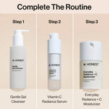Honest Beauty Everyday Radiance and C Moisturizer with Vitamin C - 1.7 fl oz: Noncomedogenic, Unscented Face Cream