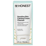 Honest Beauty Sensitive Skin Calming Cream Cleanser with Hyaluronic and Amino Acids - 4 fl oz